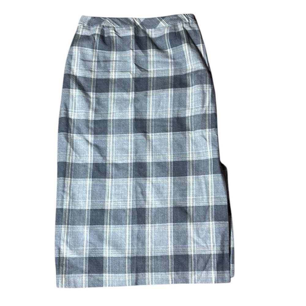 Pendleton originals vintage‎ made in USA 100% virgin wool plaid midi skirt 12